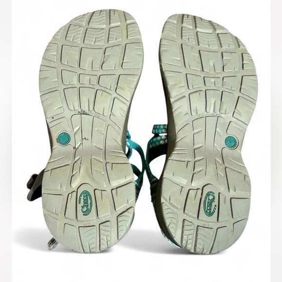 Chaco Blue and Gray Sport Sandals - Picture 6 of 6